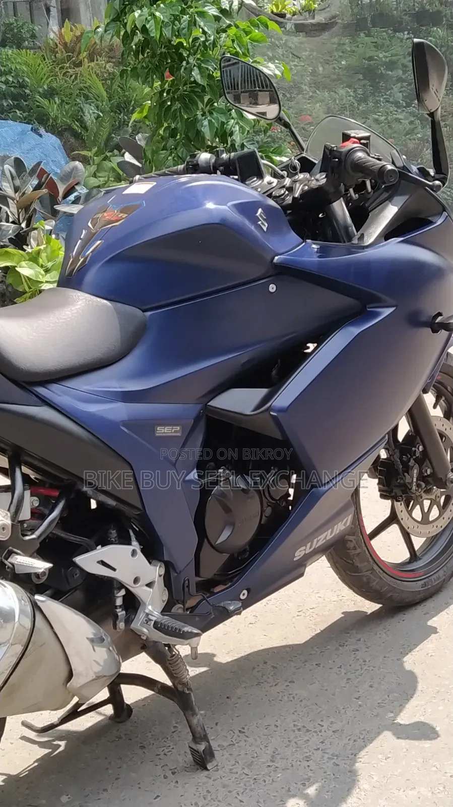Suzuki Gixxer SF 2024 Blue