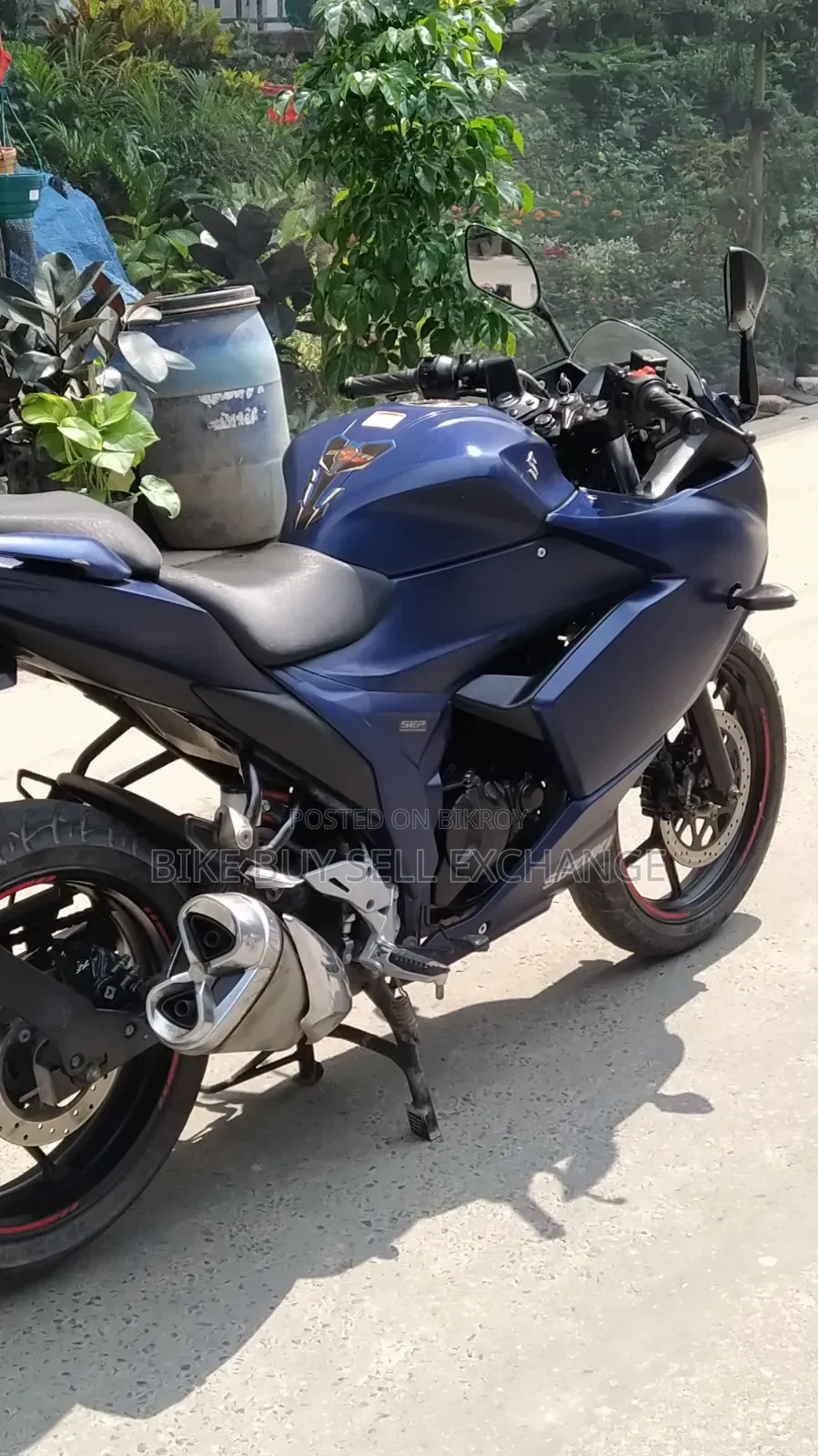 Suzuki Gixxer SF 2024 Blue