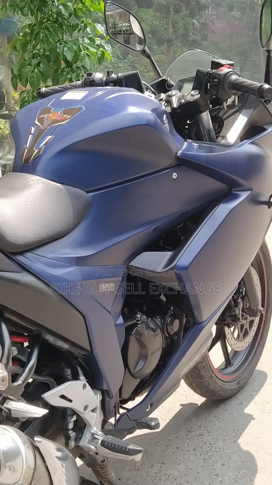 Suzuki Gixxer SF 2024 Blue