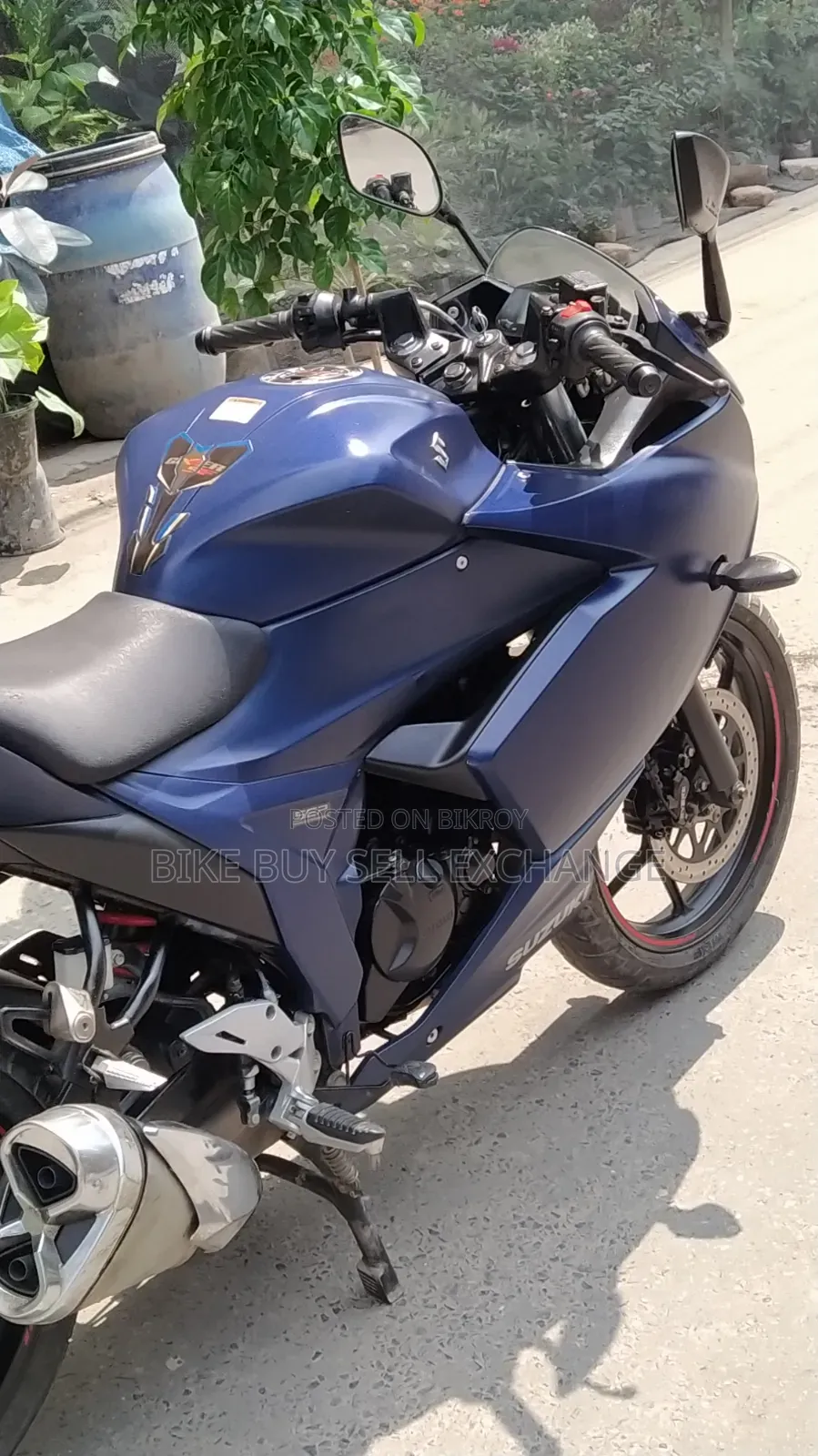 Suzuki Gixxer SF 2024 Blue