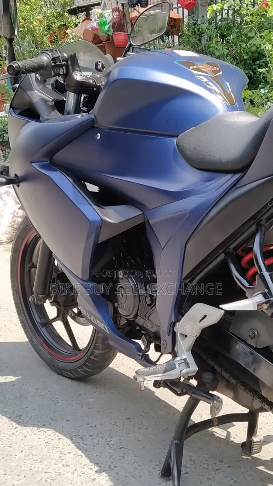 Suzuki Gixxer SF 2024 Blue