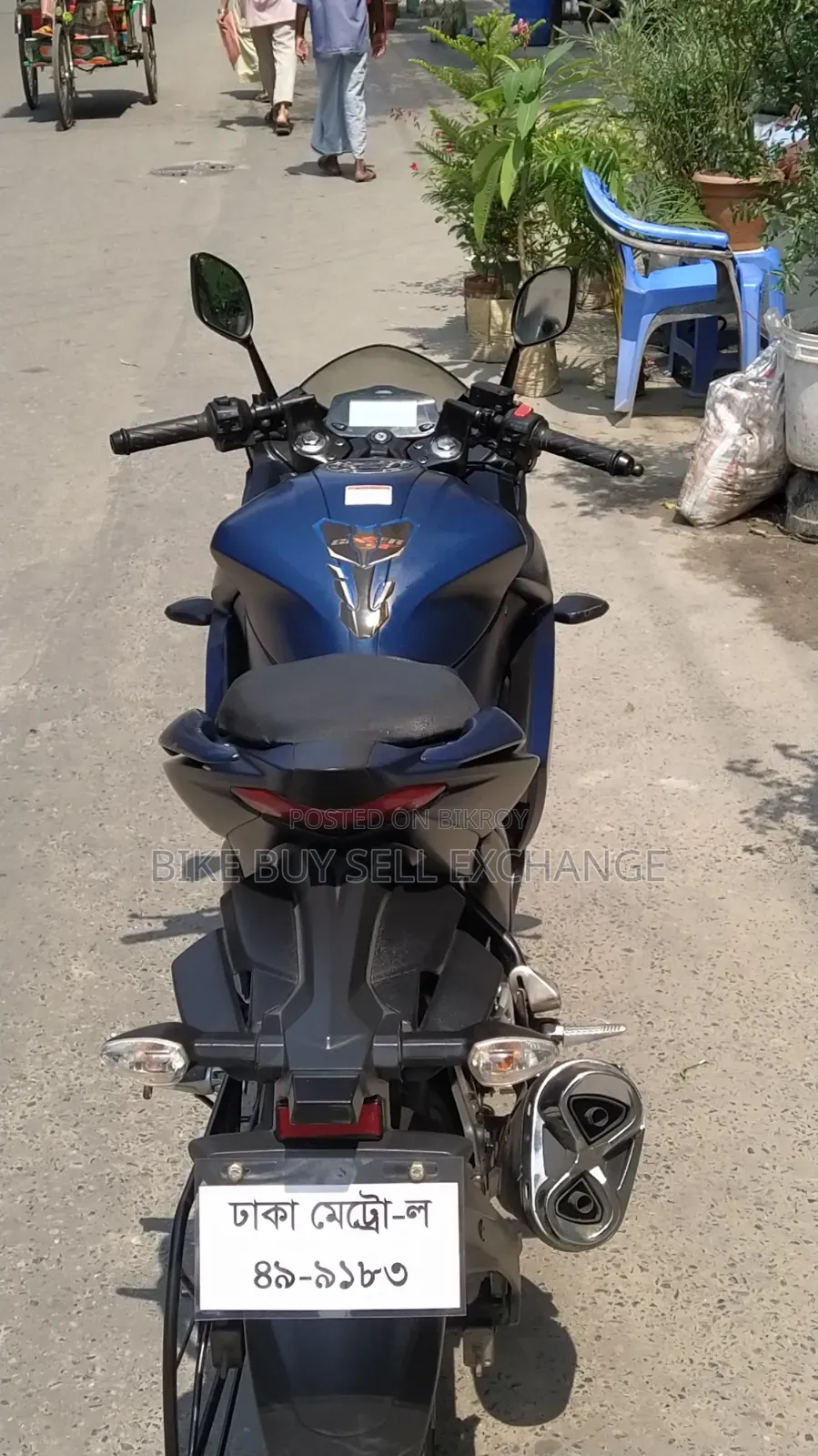 Suzuki Gixxer SF 2024 Blue