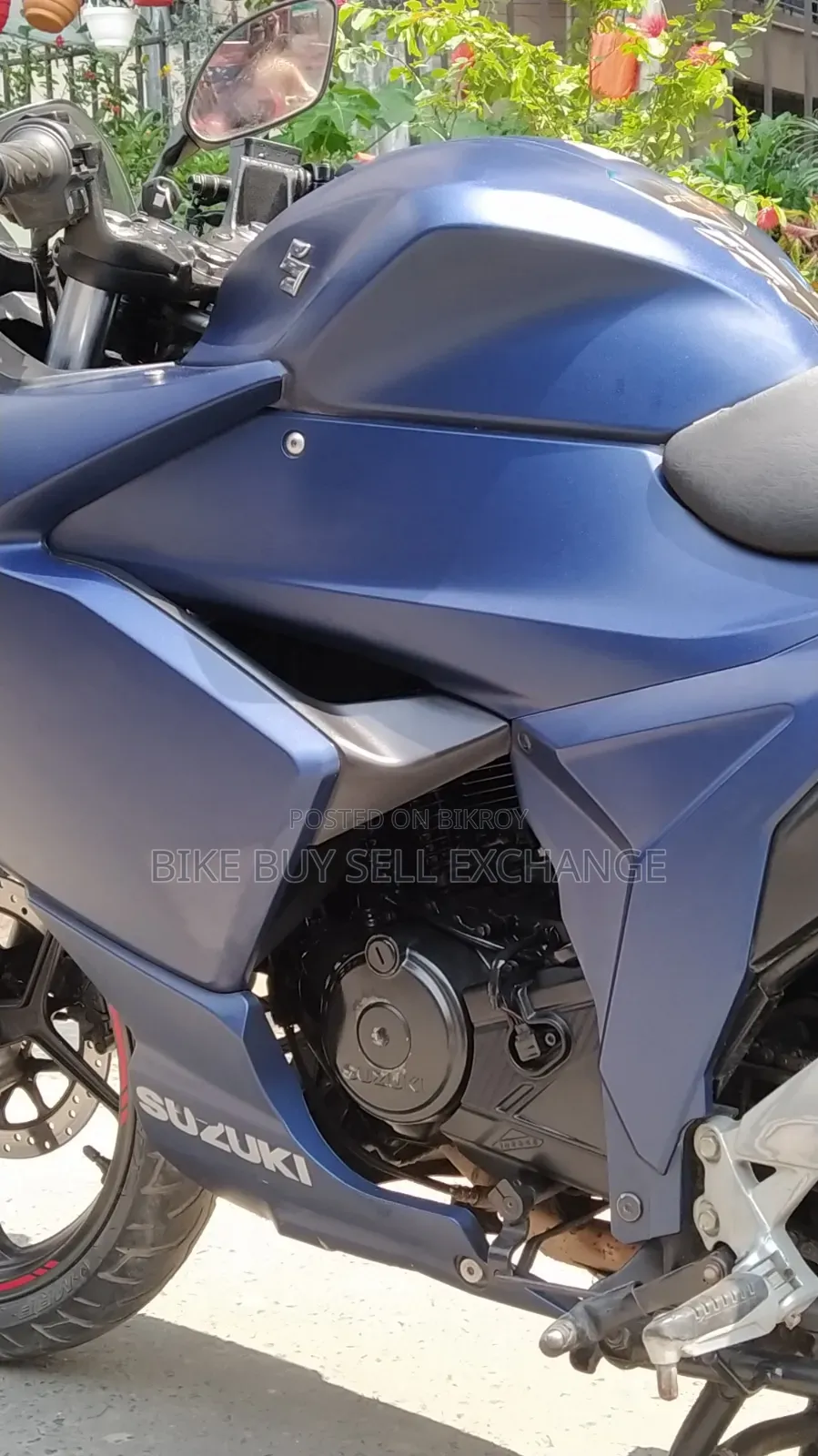 Suzuki Gixxer SF 2024 Blue