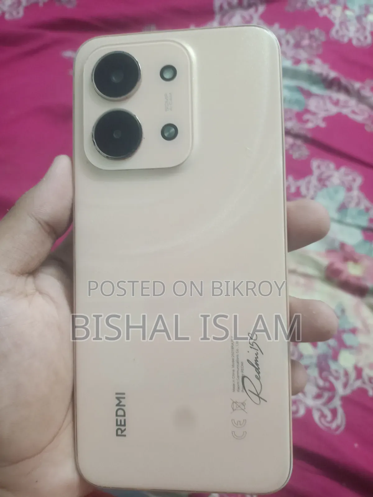 Xiaomi Redmi 15C 4G 128 GB Rose Gold