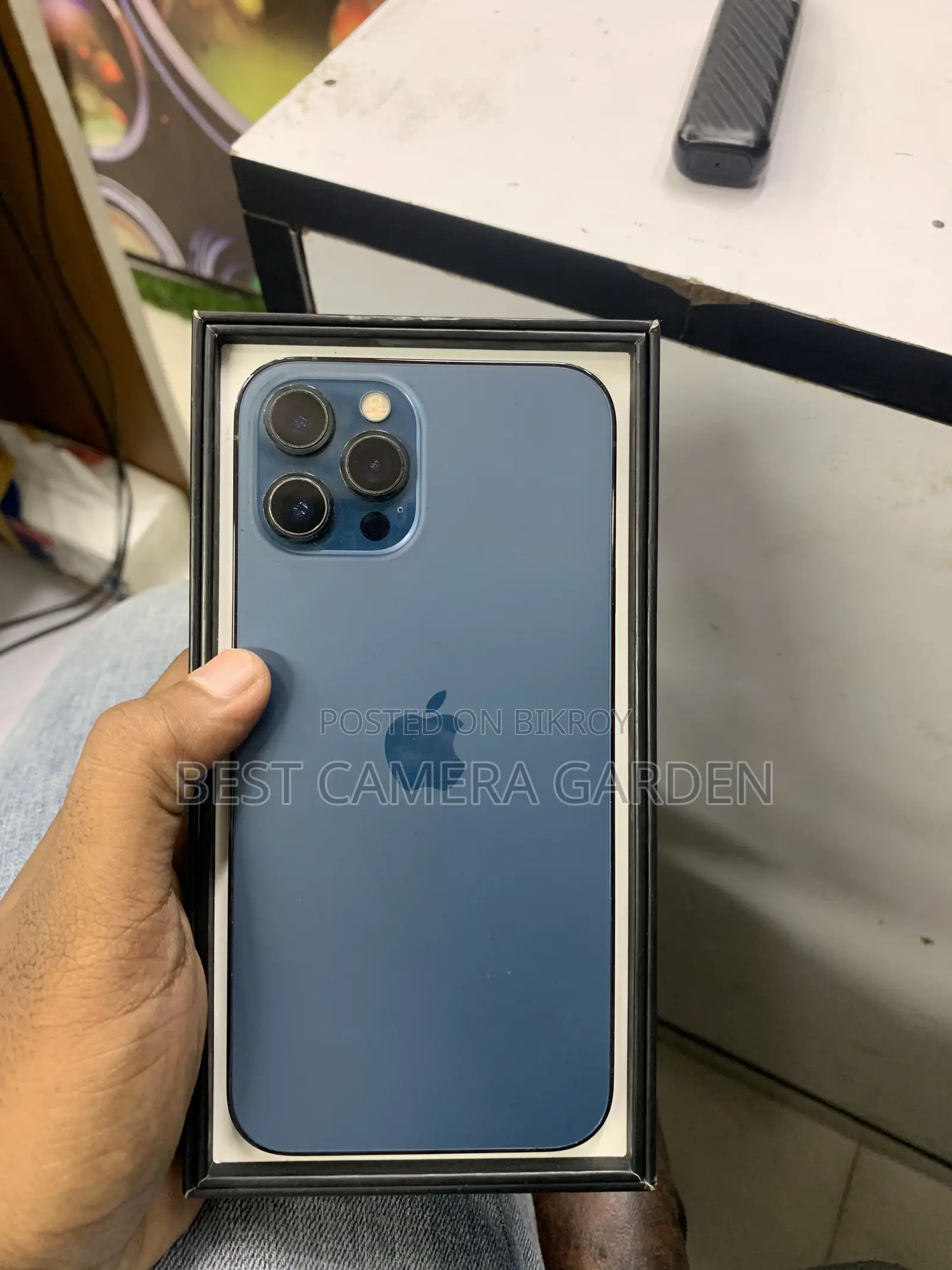 অ্যাপল আইফোন ১২ প্রো ম্যাক্স ১২৮ জিবি ব্লু