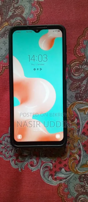 স্যামসাং গ্যালাক্সি এ১২ ১২৮ জিবি কালো
