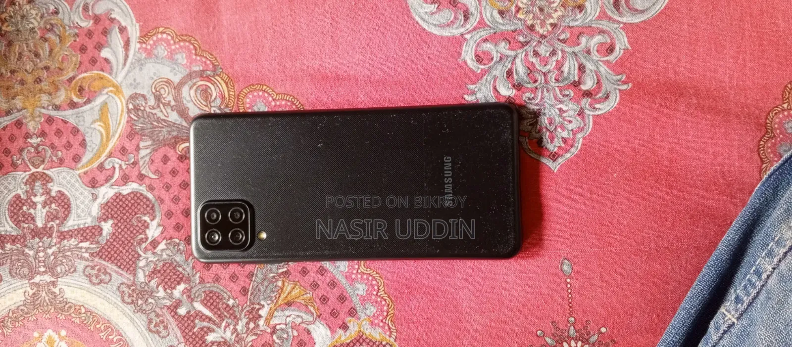 স্যামসাং গ্যালাক্সি এ১২ ১২৮ জিবি কালো