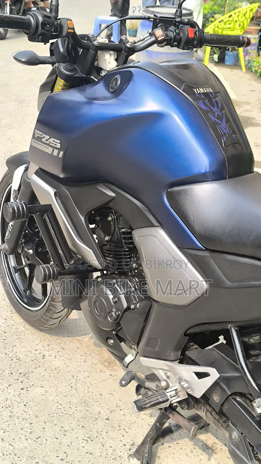 Yamaha FZS V3 2020 Blue