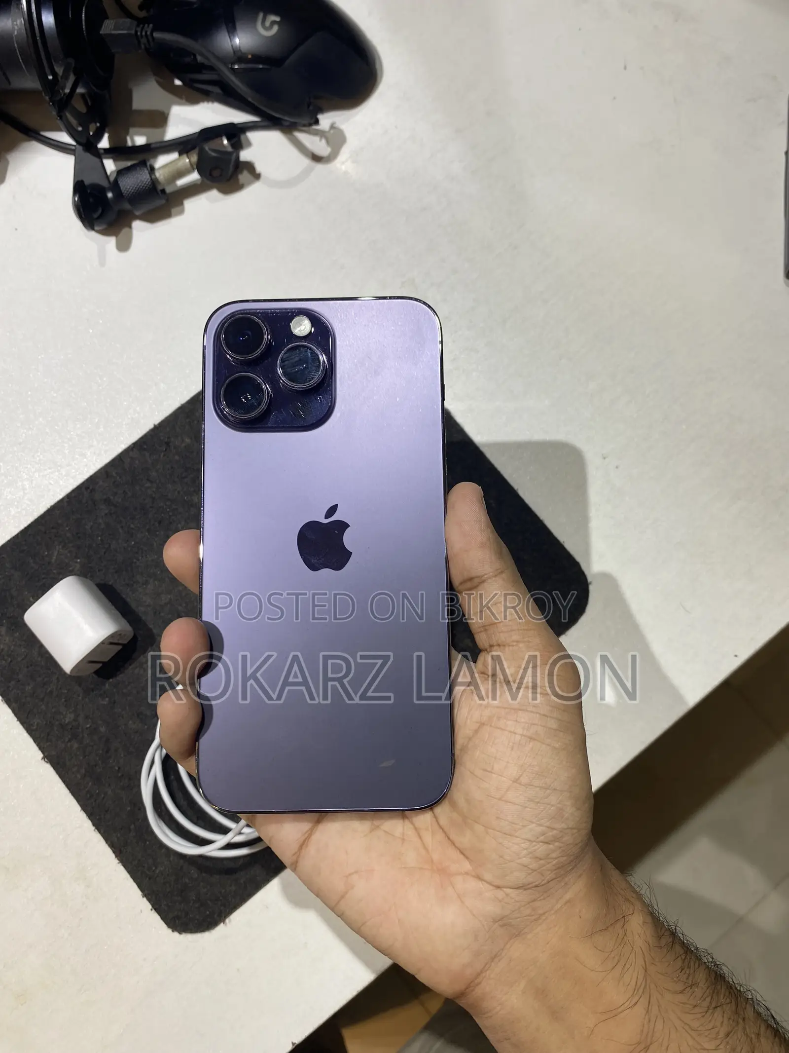 অ্যাপল আইফোন ১৪ প্রো ম্যাক্স ২৫৬ জিবি পার্পল
