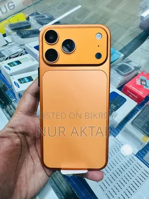 নতুন অ্যাপল আইফোন ১৭ প্রো ম্যাক্স ২৫৬ জিবি কমলা