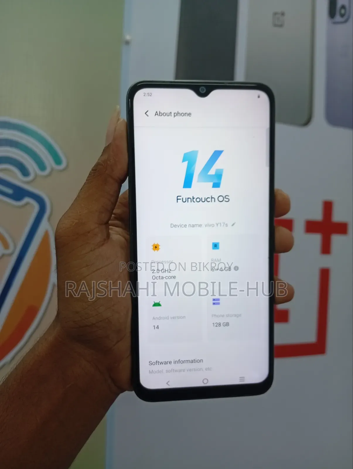 Vivo Y17s 128 GB Black