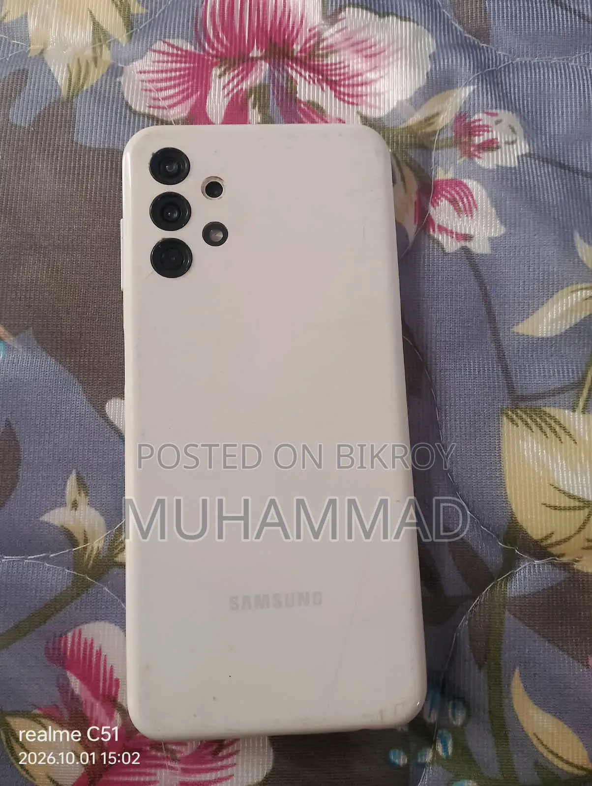 স্যামসাং গ্যালাক্সি এ১৩ ৫জি ৬৪ জিবি হোয়াইট