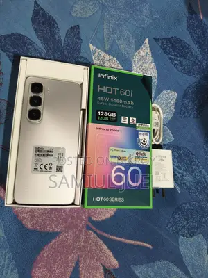 New Infinix Hot 60i 128 GB Silver