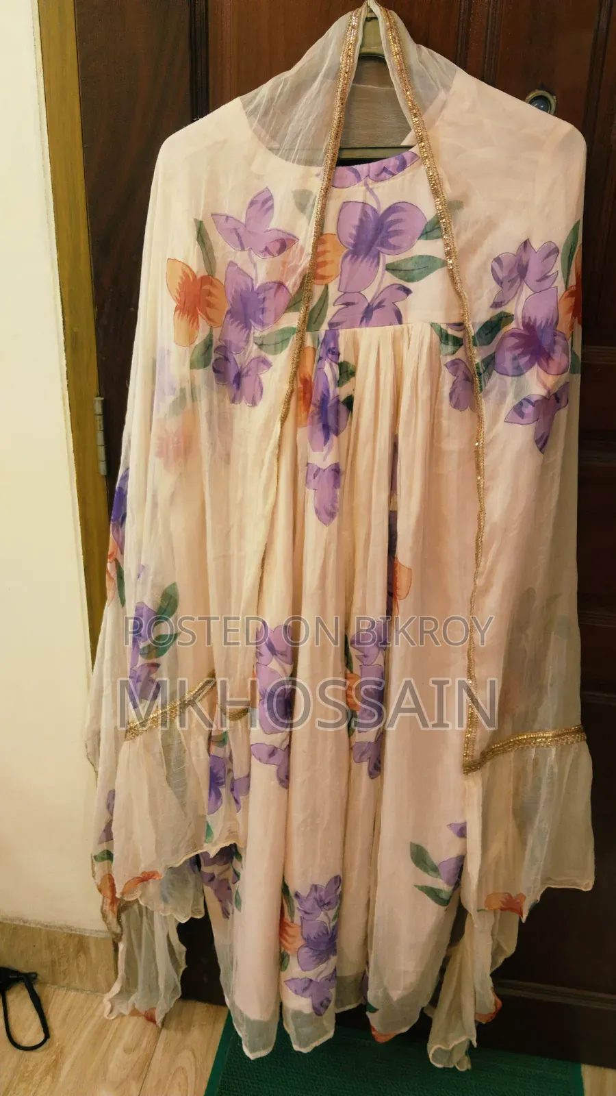 Chiffon Georgette Three Piece Set for Sale Used 1/2 Times