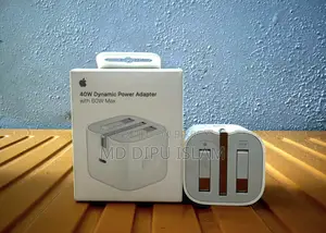 100% Original Apple 40w Dynamic Adapter (1 Year International Warranty)