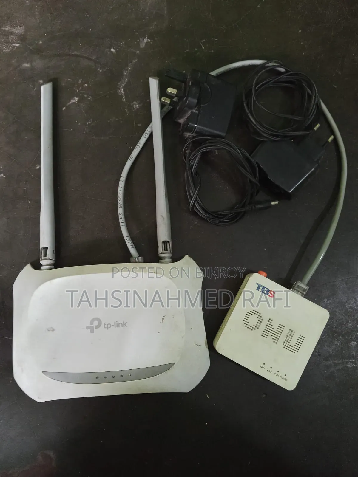 রাউটার এবং ওএনইউ