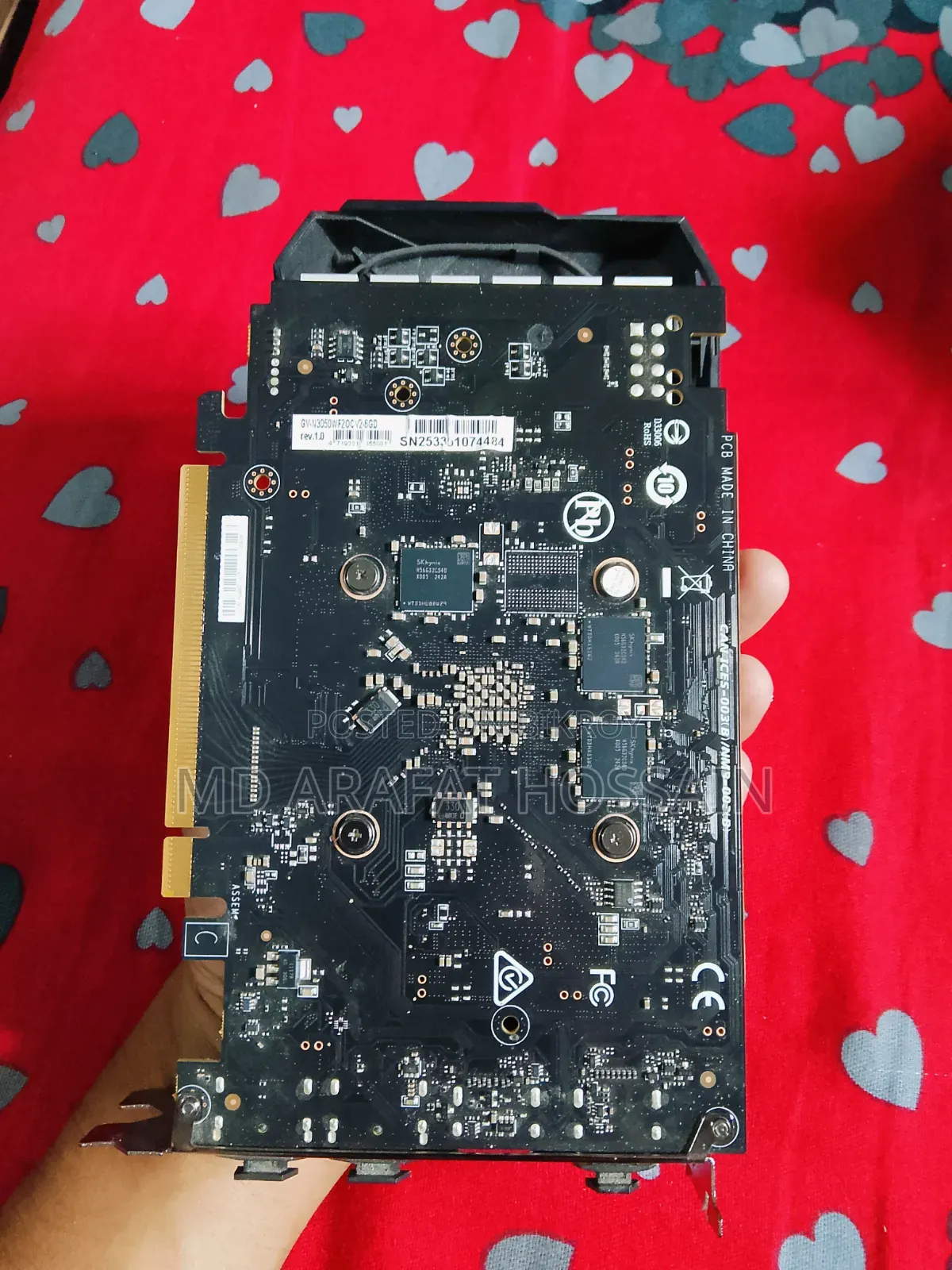 Gigabyte RTX 3050 Windforce OC V2 6GB | Ryans Warranty | Like New