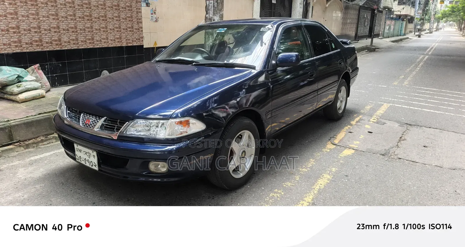 Toyota Carina 1.5 Front Wheel Drive Sedan 1998 Blue