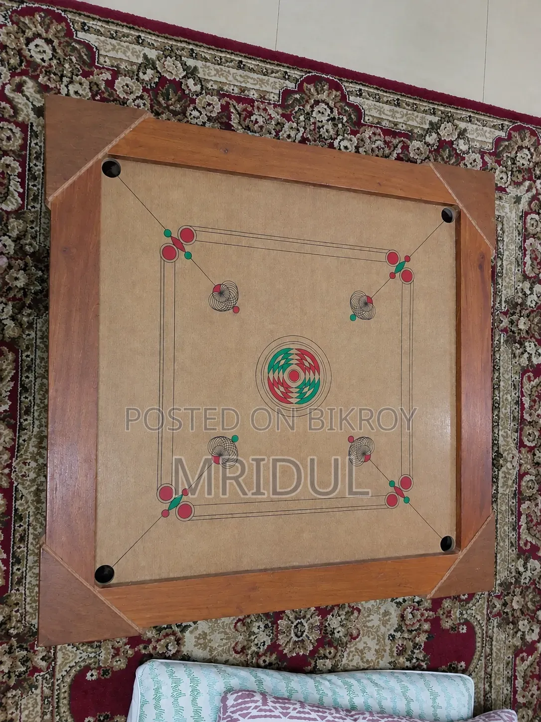 43 Inch Premium Carrom Board — Completely Fresh Condition Emergency Sell