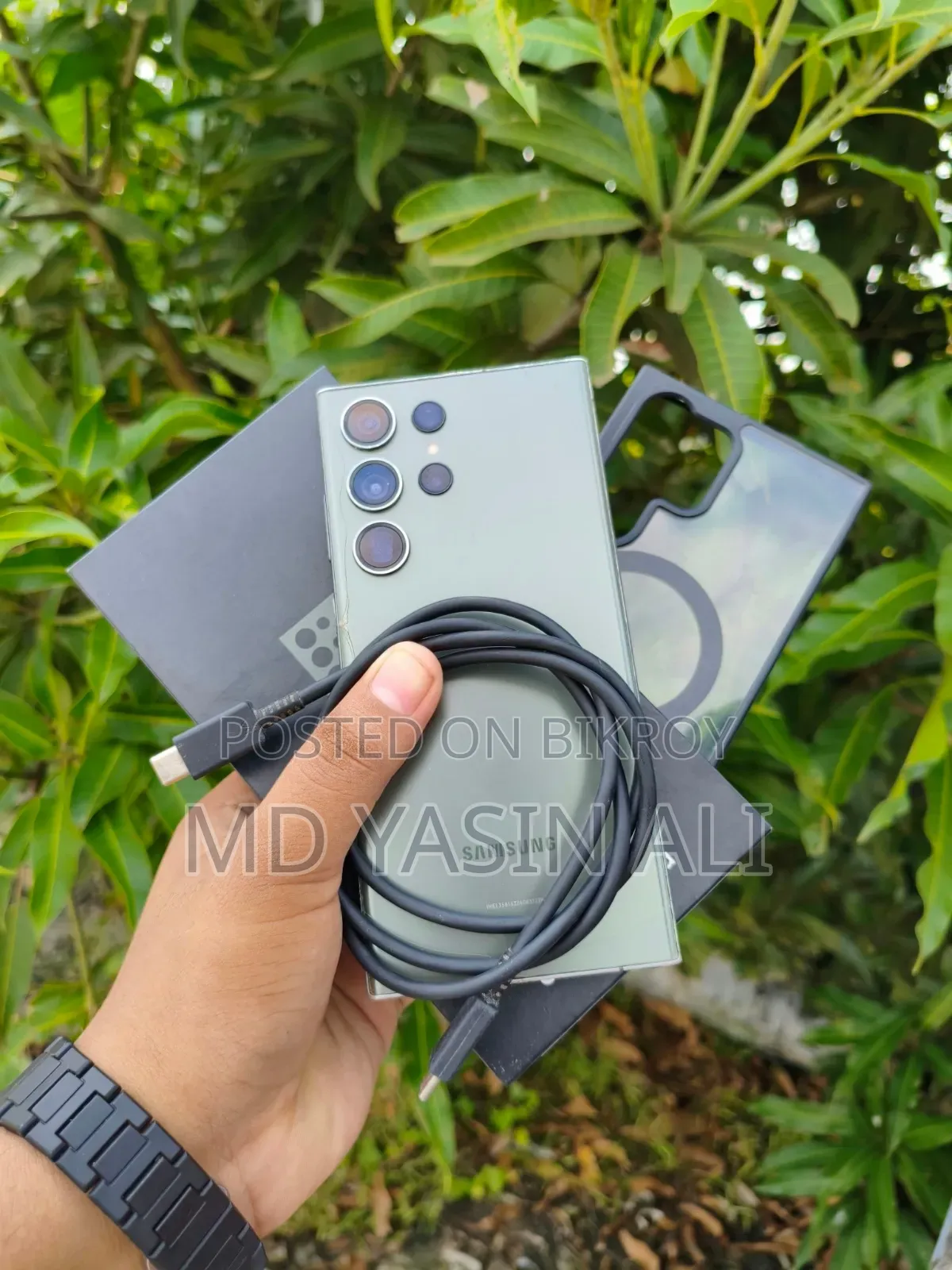 স্যামসাং গ্যালাক্সি এস২৩ আল্ট্রা ২৫৬ জিবি গ্রিন