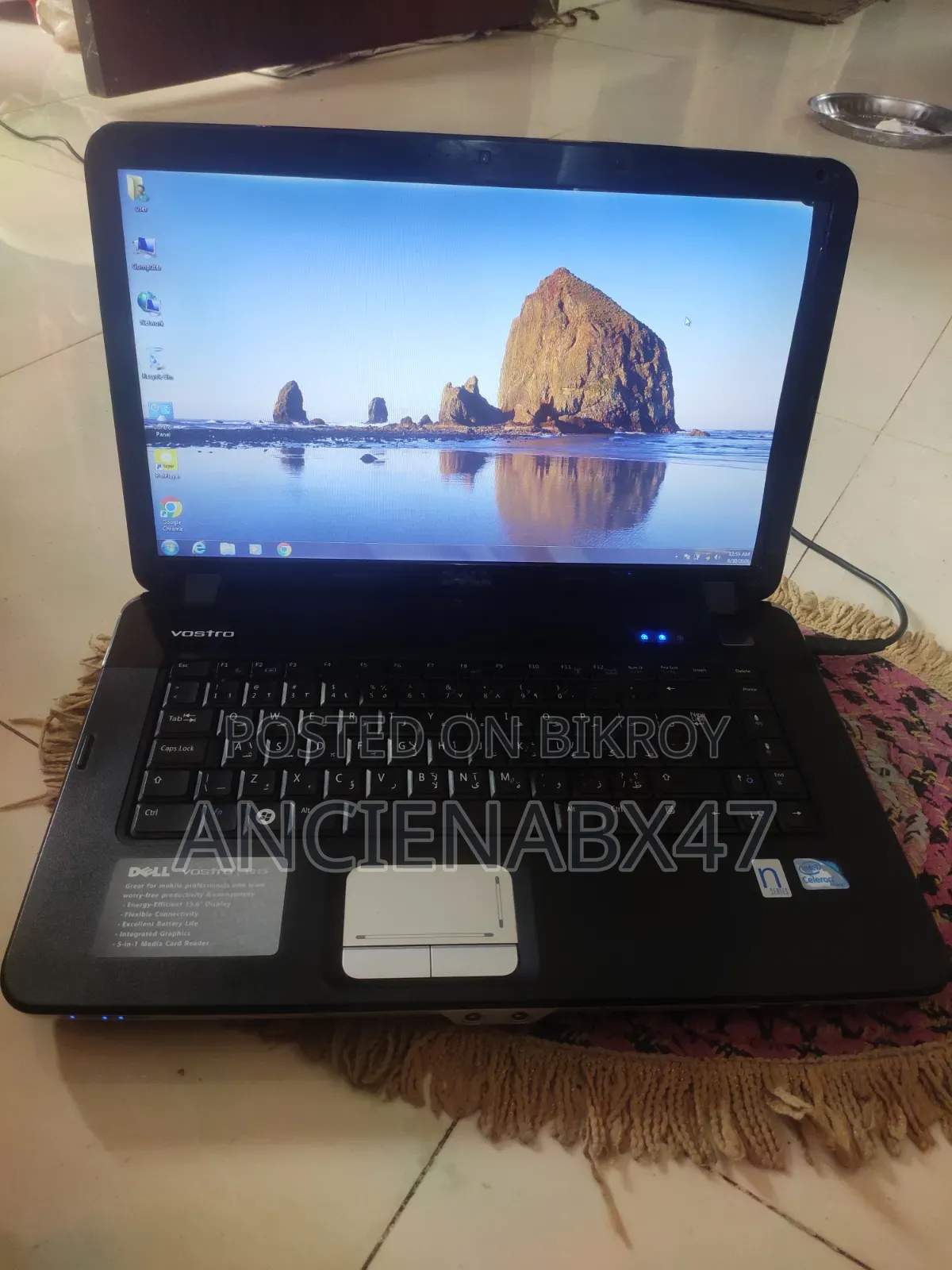 Laptop Dell Vostro 1015 6GB Intel Core i3 SSD 512GB