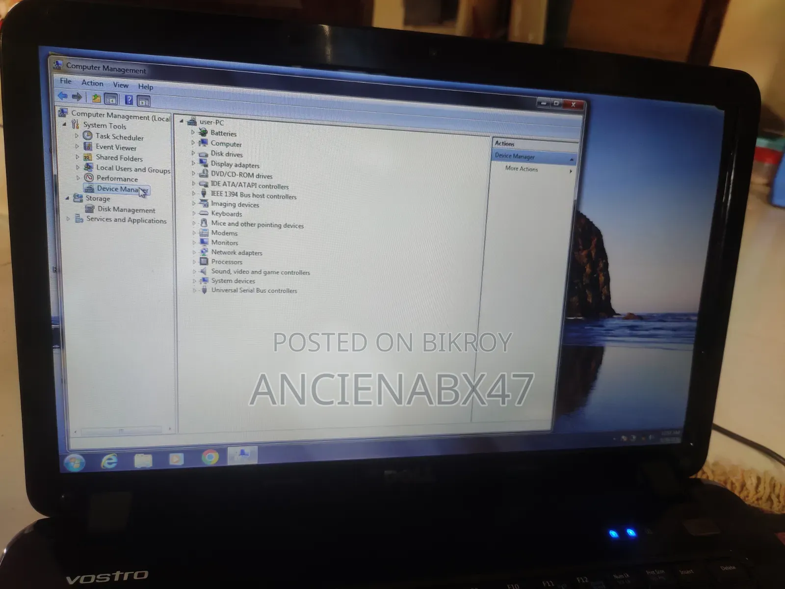 Laptop Dell Vostro 1015 6GB Intel Core i3 SSD 512GB