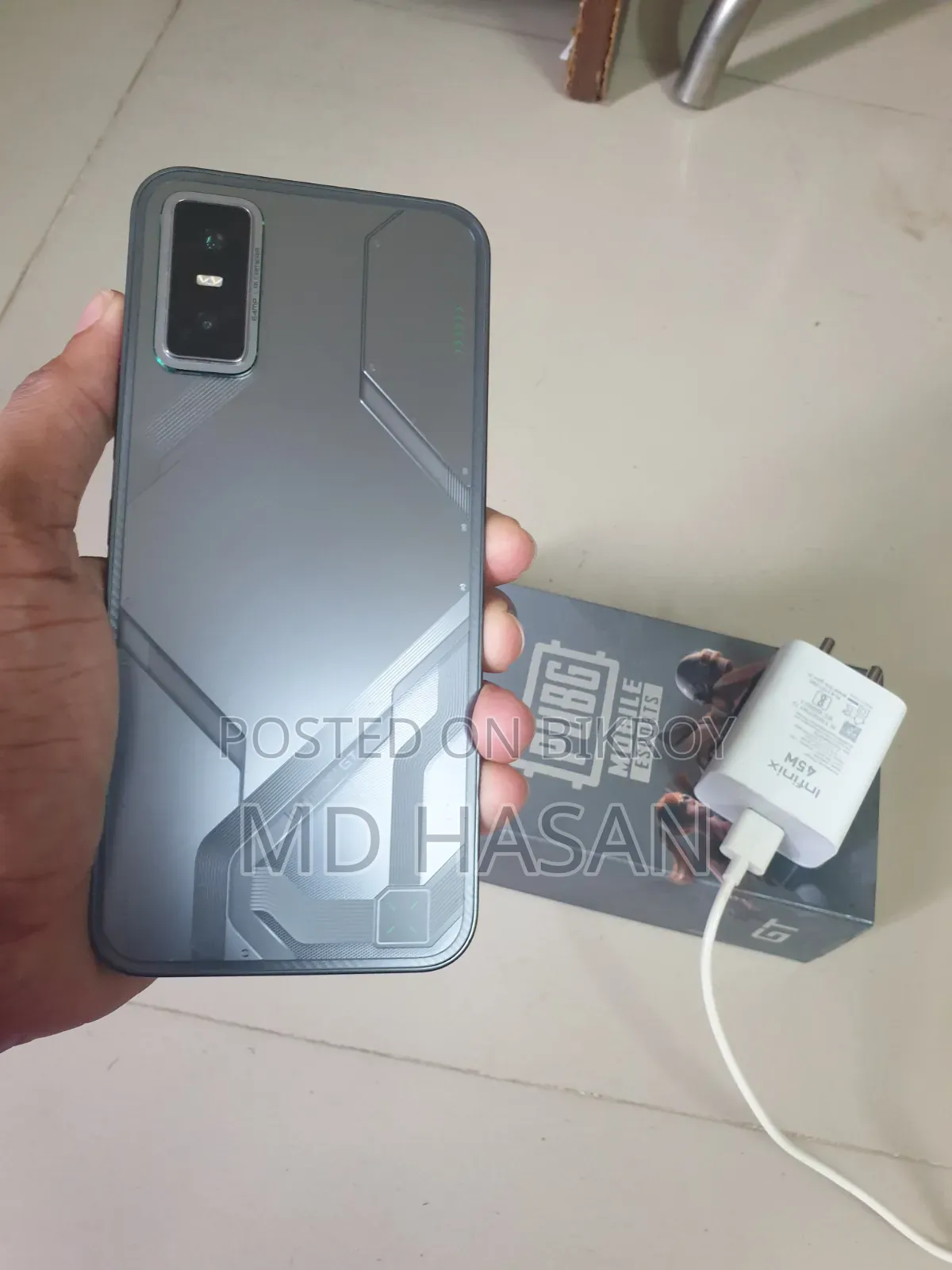 Infinix GT 30 5G 256 GB Gray