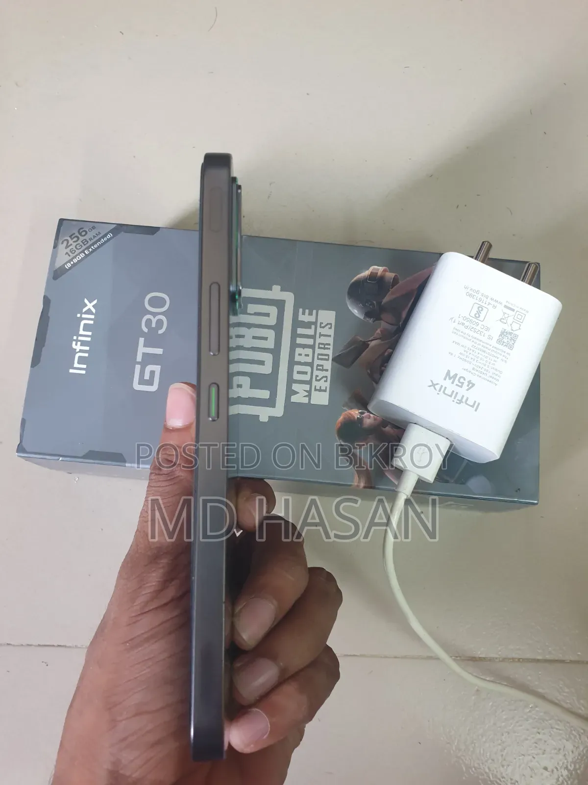 Infinix GT 30 5G 256 GB Gray