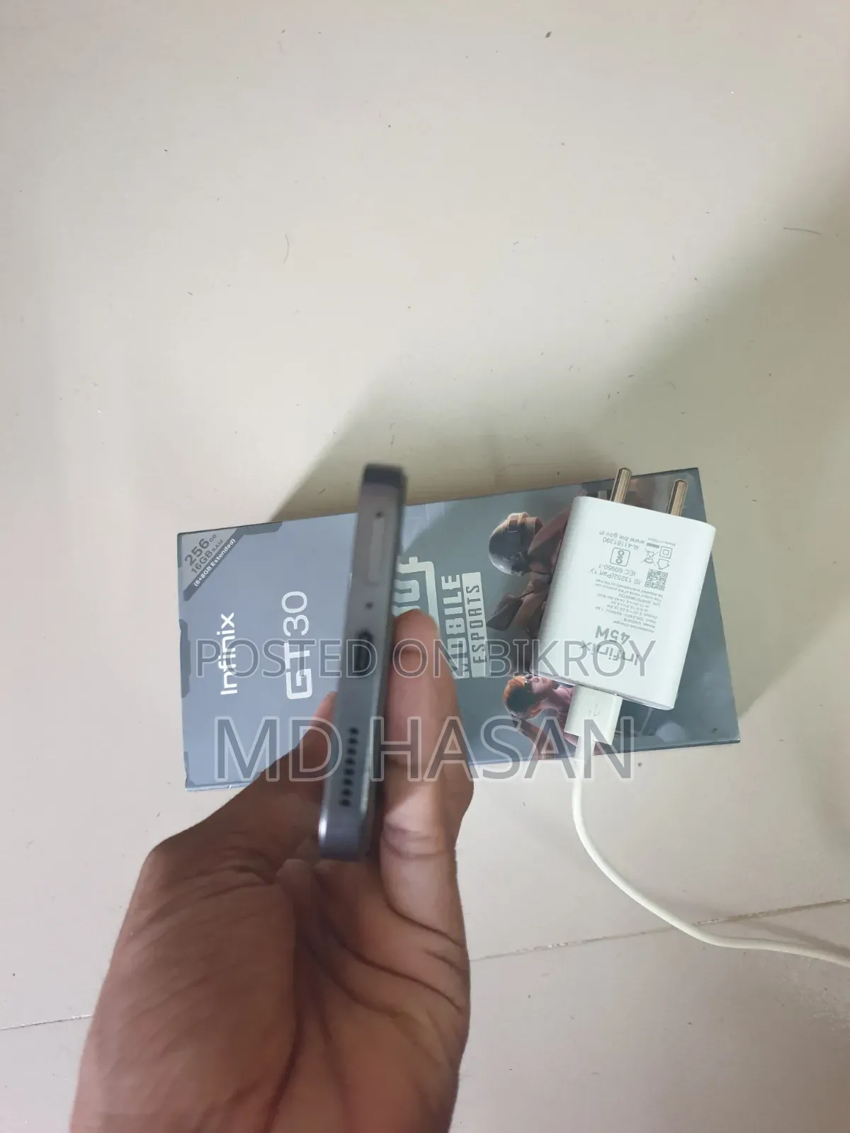 Infinix GT 30 5G 256 GB Gray