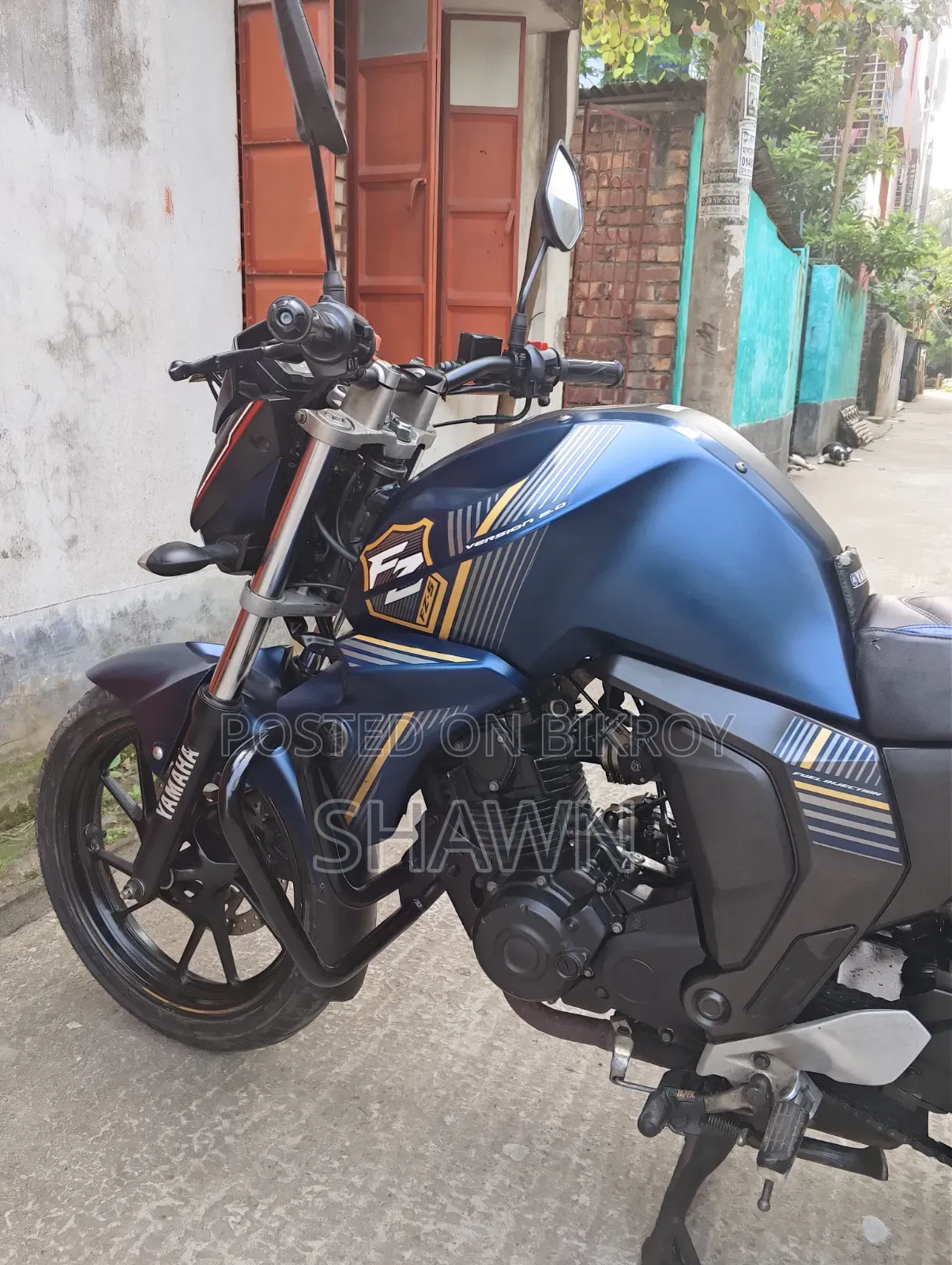 Yamaha FZS V2 2021 Blue