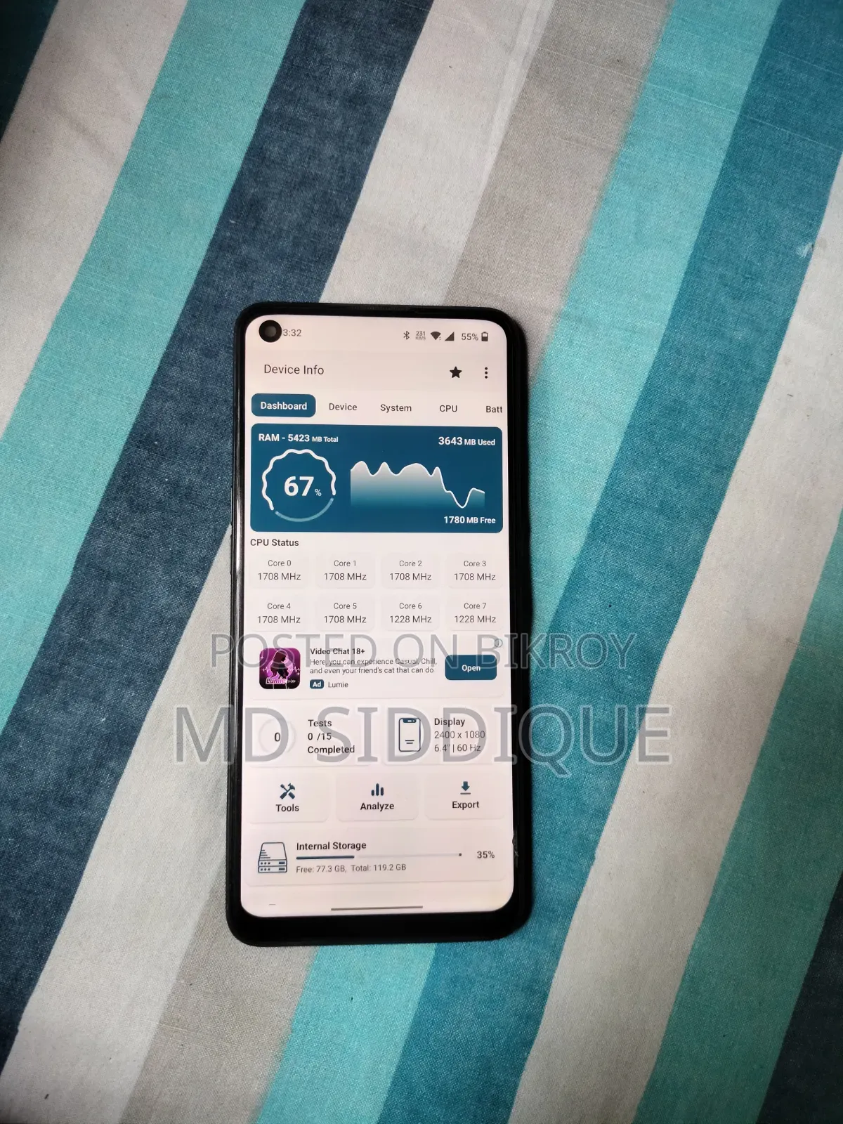 OnePlus Nord N20 5G 128 GB Graphite