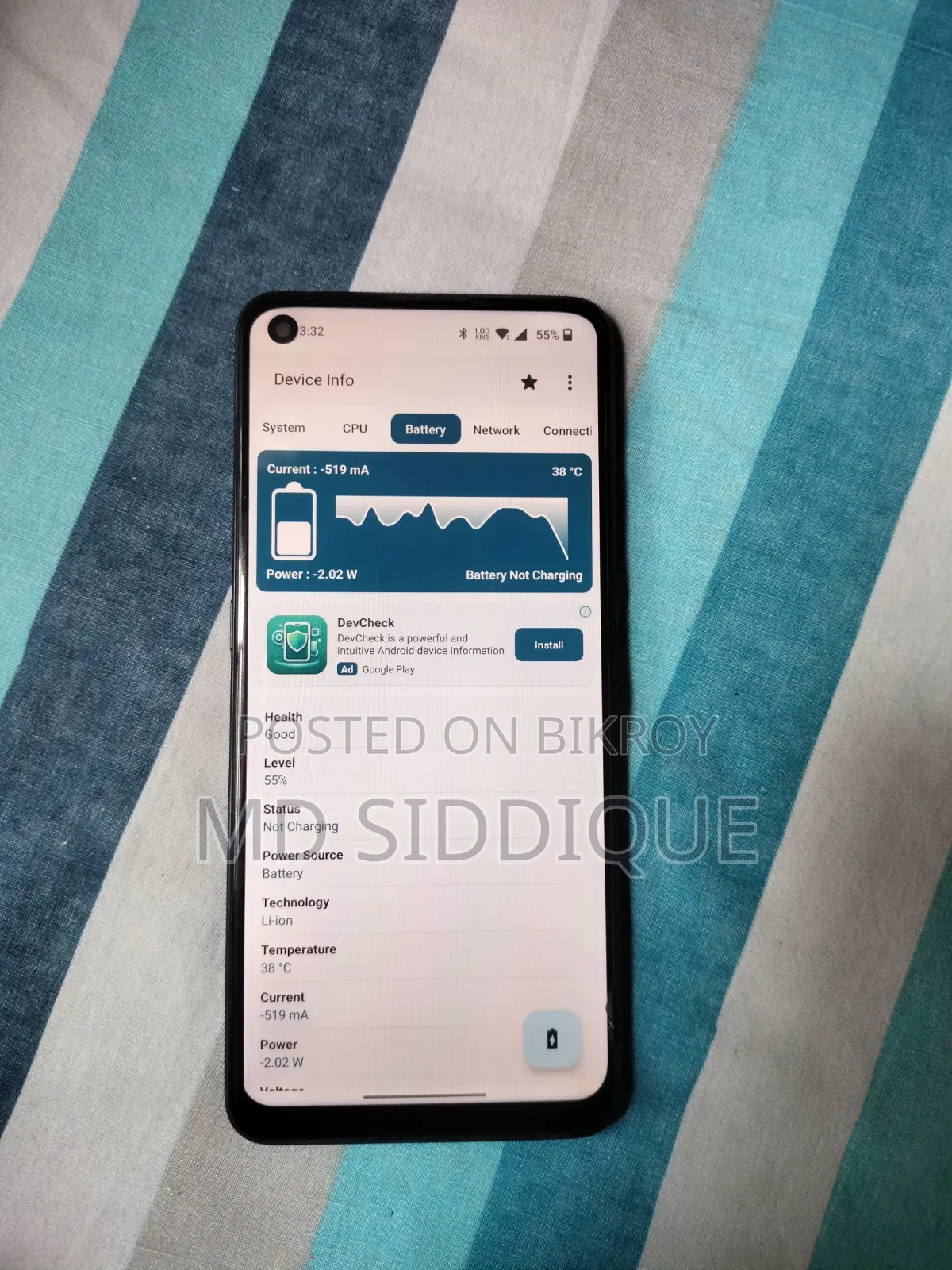 OnePlus Nord N20 5G 128 GB Graphite