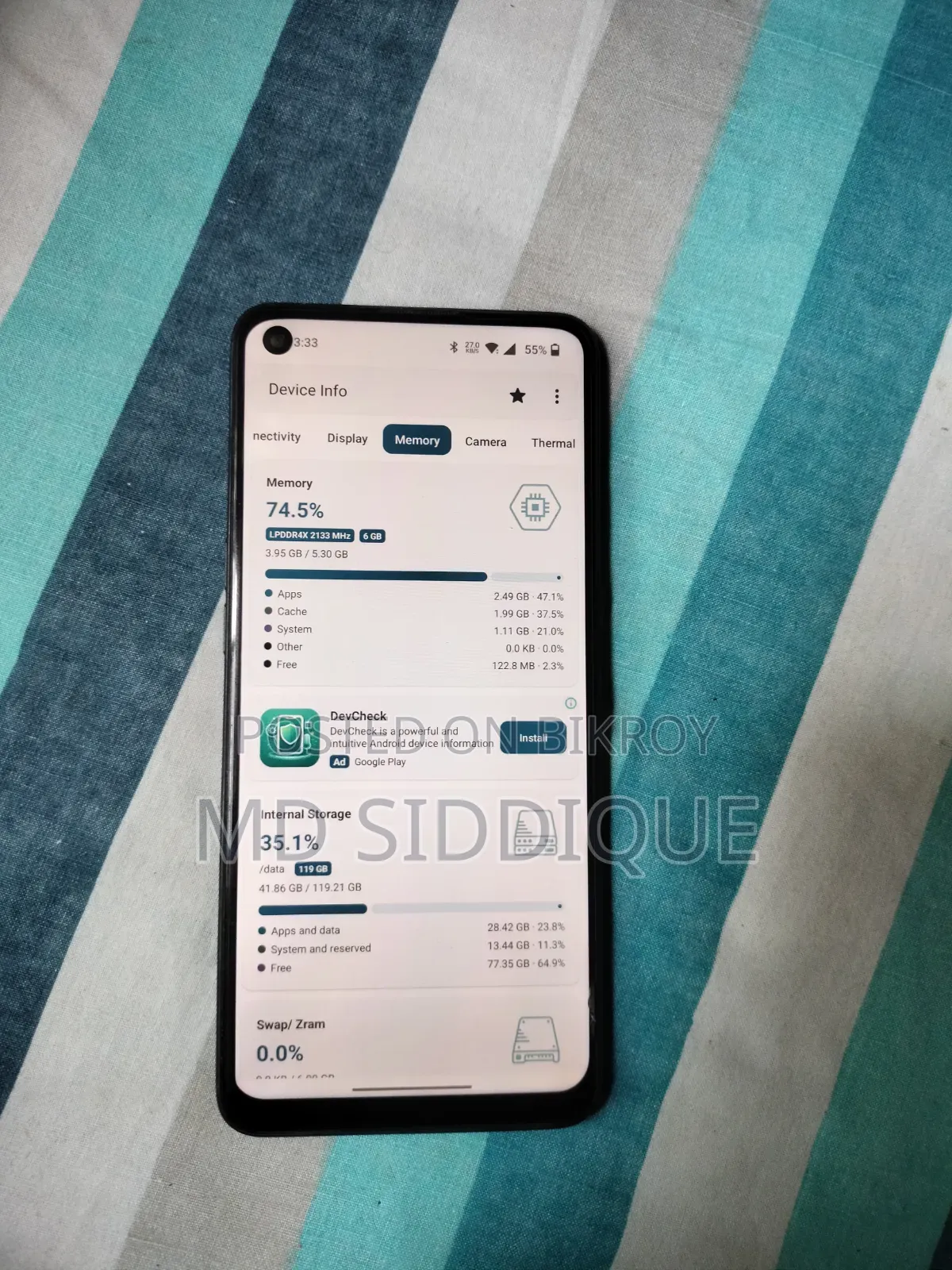 OnePlus Nord N20 5G 128 GB Graphite