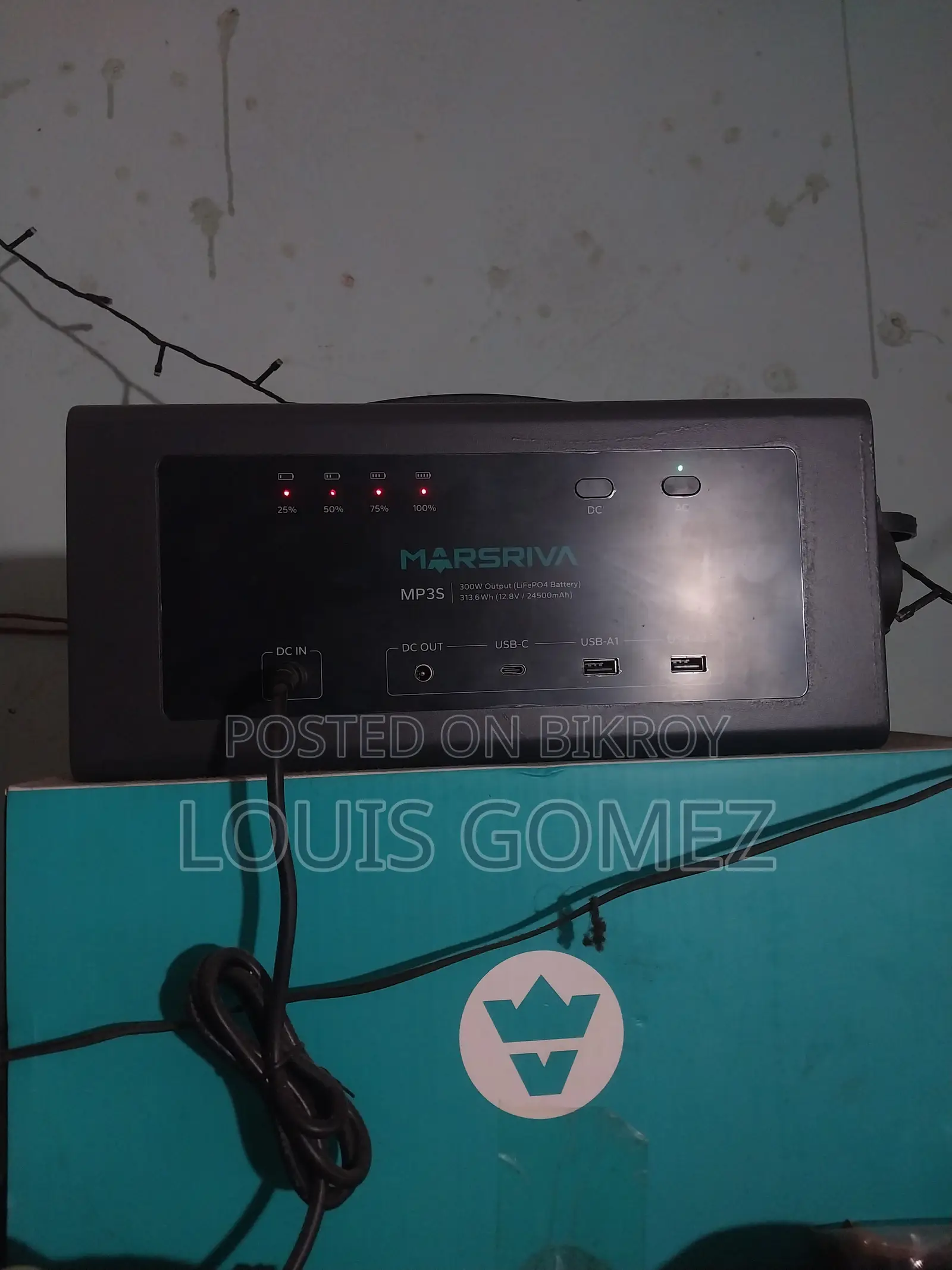 Marsriva MP3S 300W Portable Power Station
