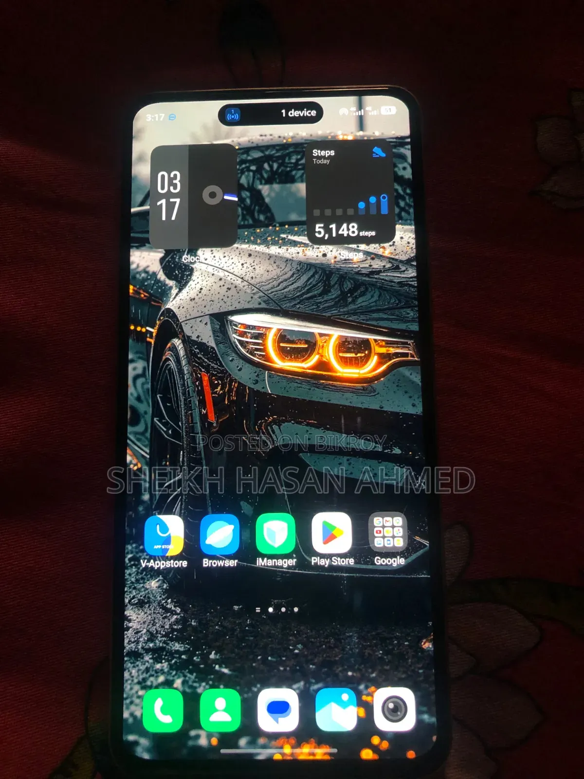 নতুন ভিভো ওয়াই২০০ই ১২৮ জিবি রোজ গোল্ড