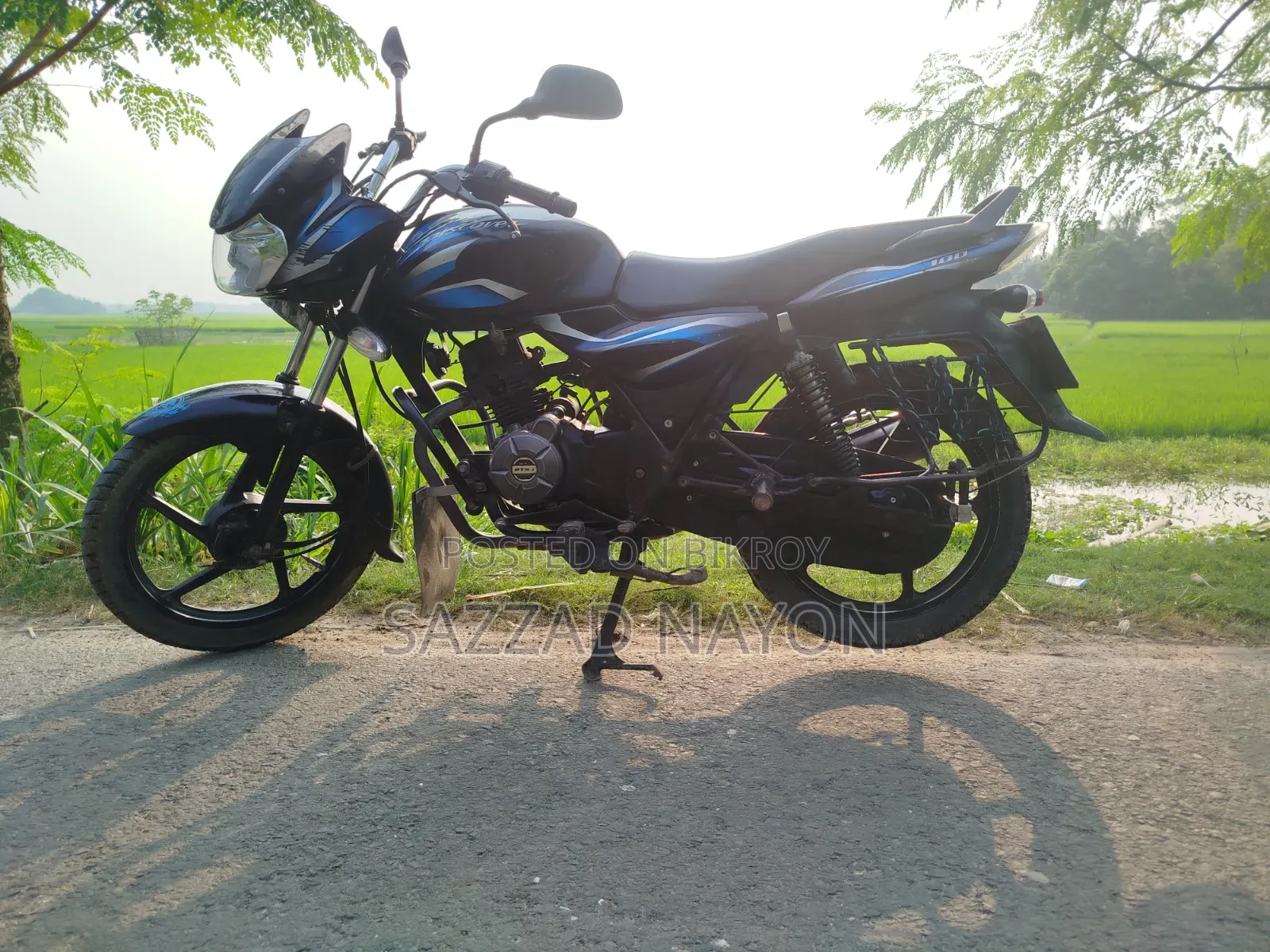 Bajaj Discover 100 2015 Blue