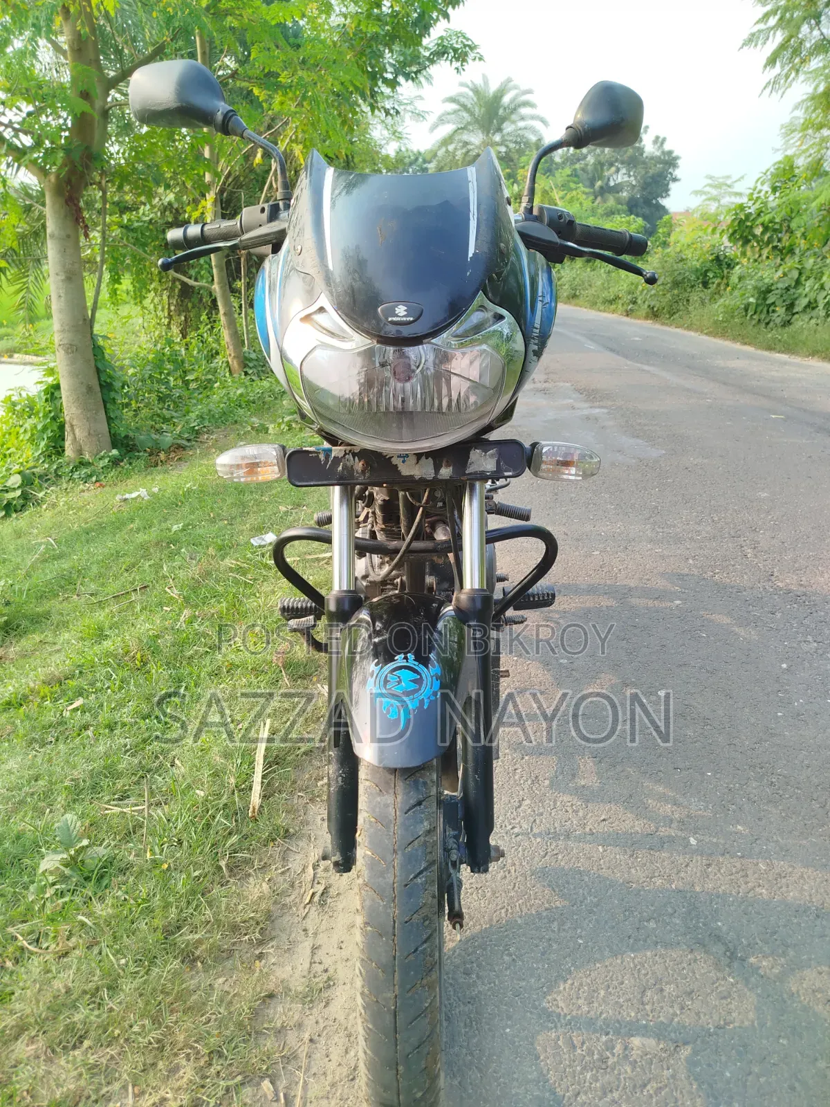 Bajaj Discover 100 2015 Blue