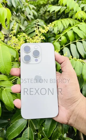 অ্যাপল আইফোন ১৫ প্রো ১২৮ জিবি সিলভার