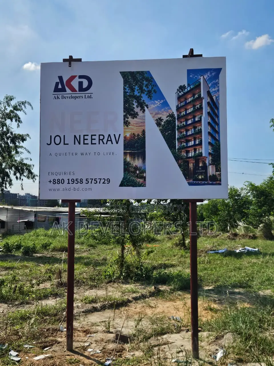 জল নীরব, জলসিঁড়ি আবাসে ৪ বেডরুমের অ্যাপার্টমেন্ট বিক্রয়ের জন্য