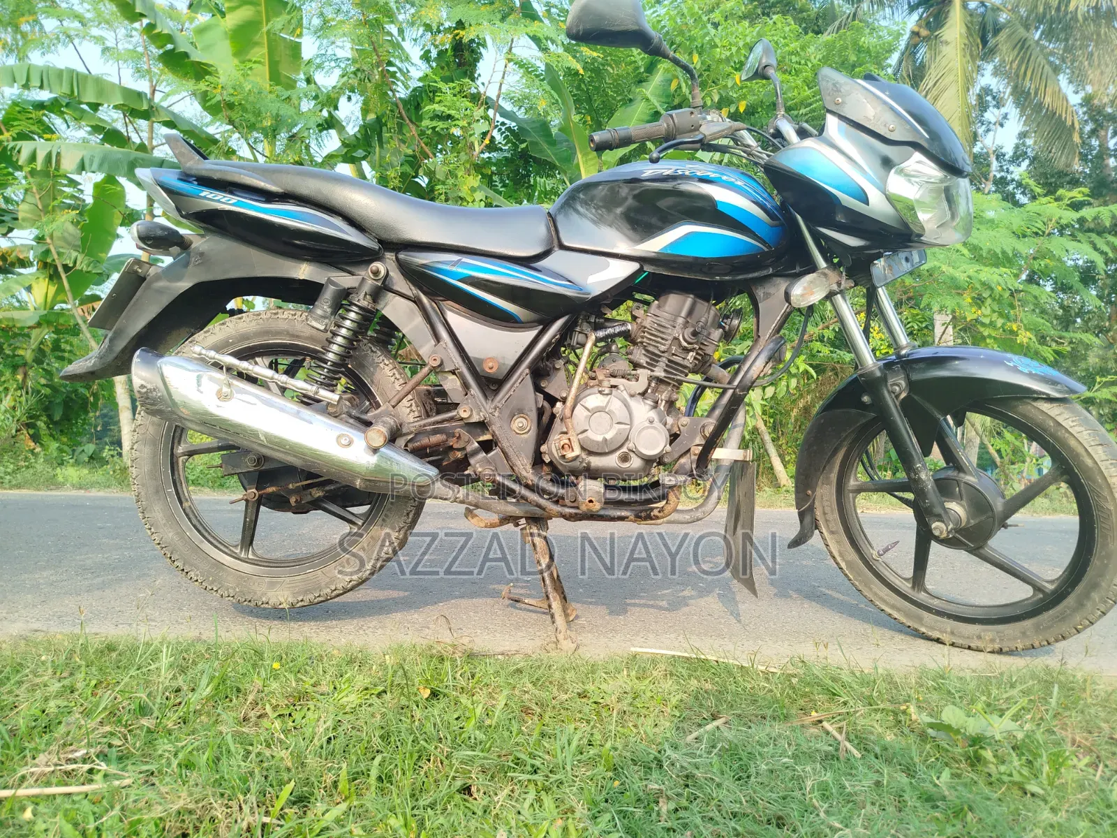 Bajaj Discover 100 2015 Blue
