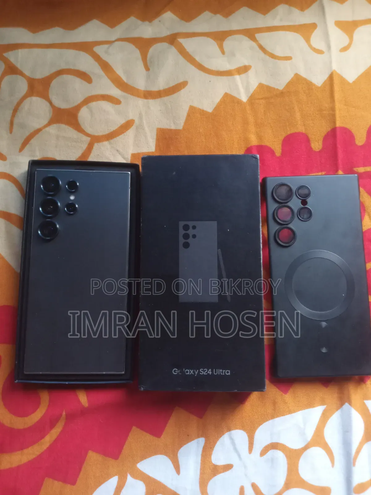 স্যামসাং গ্যালাক্সি এস২৪ আল্ট্রা ২৫৬ জিবি ব্ল্যাক