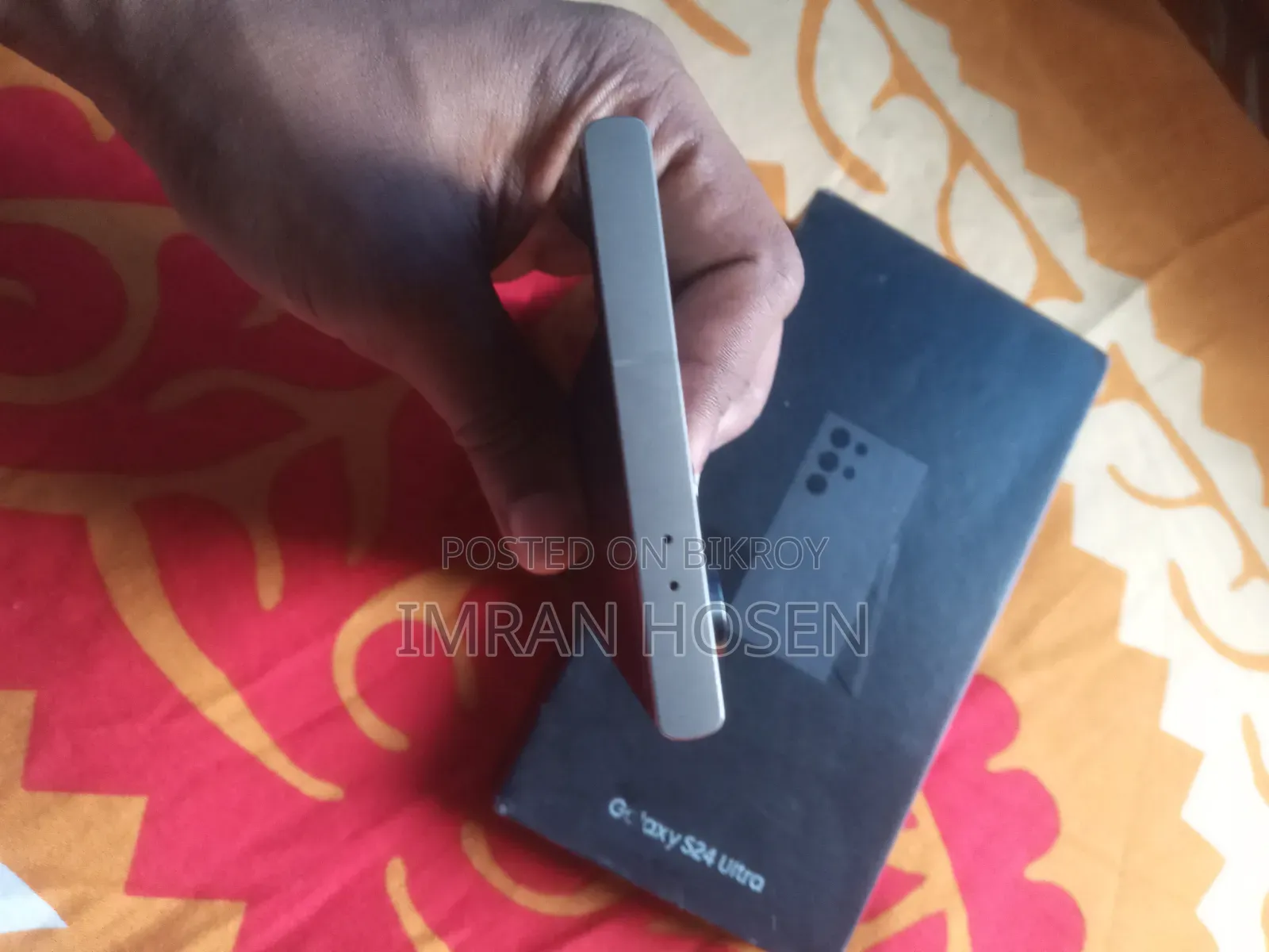 স্যামসাং গ্যালাক্সি এস২৪ আল্ট্রা ২৫৬ জিবি ব্ল্যাক