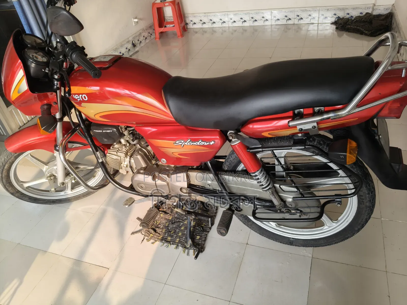 Hero Splendor Plus 2019 Red