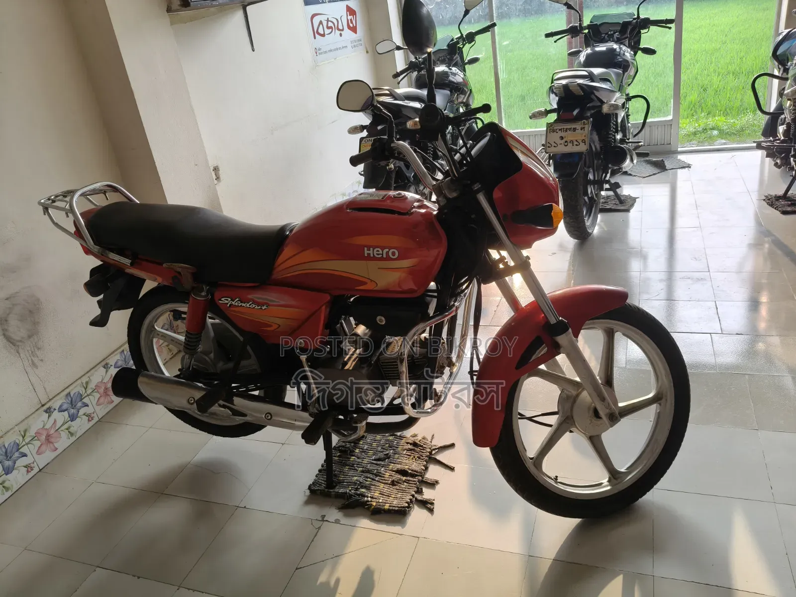 Hero Splendor Plus 2019 Red