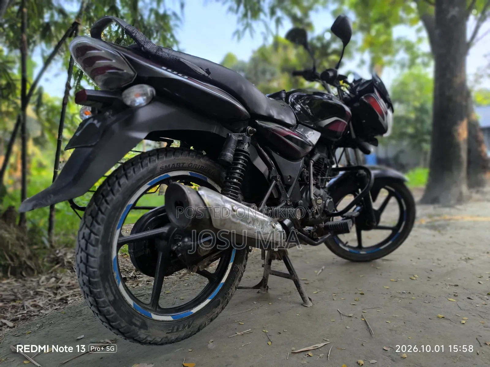 Bajaj Discover 100 2018 Black
