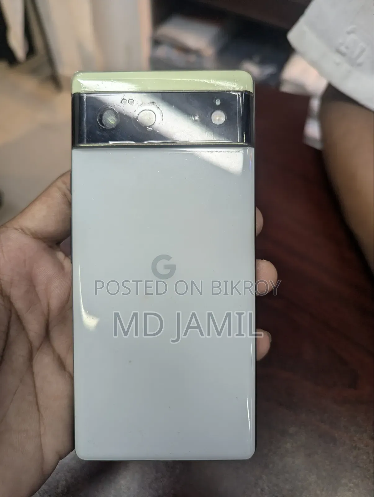 গুগল পিক্সেল ৬ ১২৮ জিবি সাদা