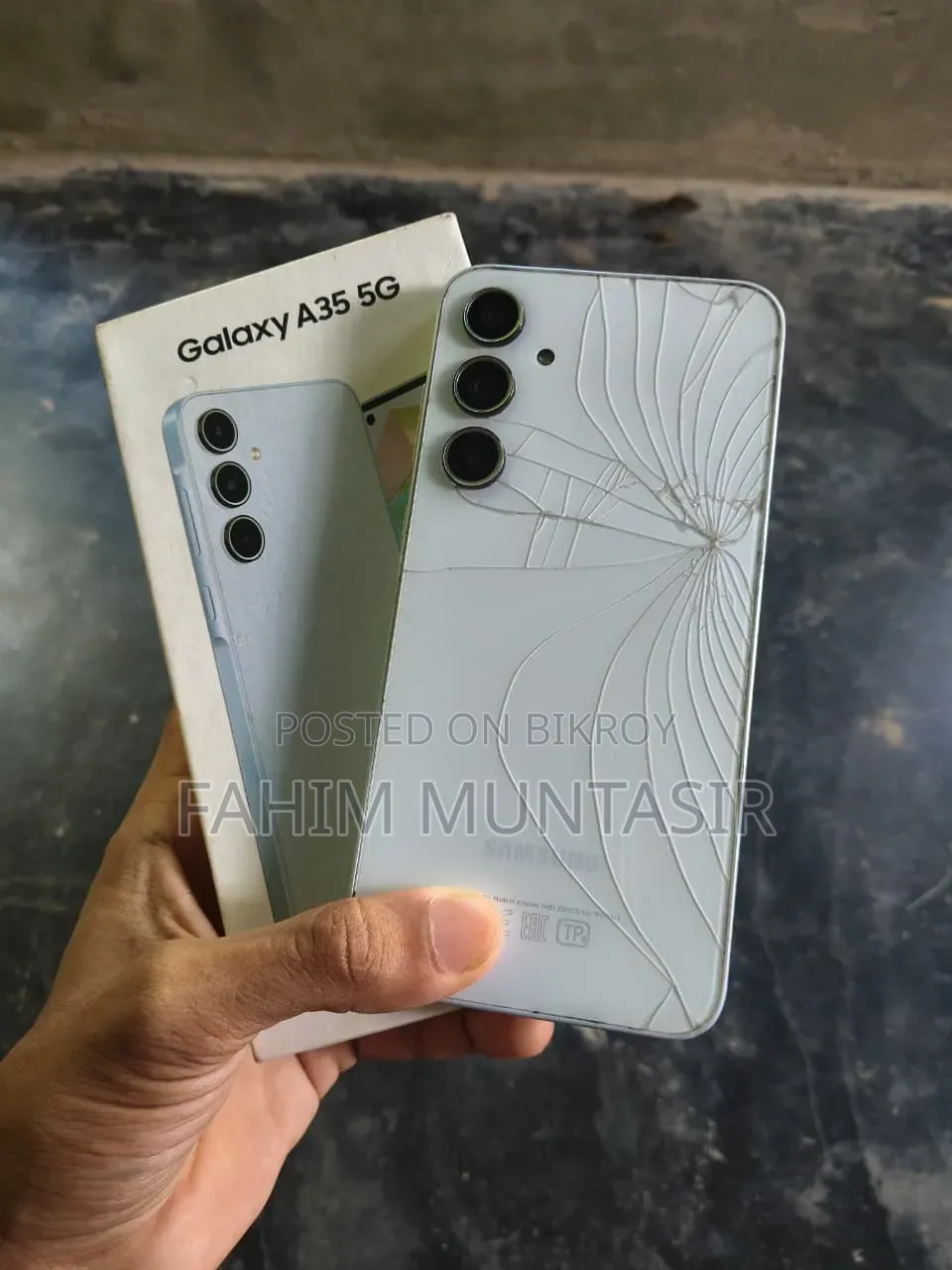 Samsung Galaxy A35 128 GB White