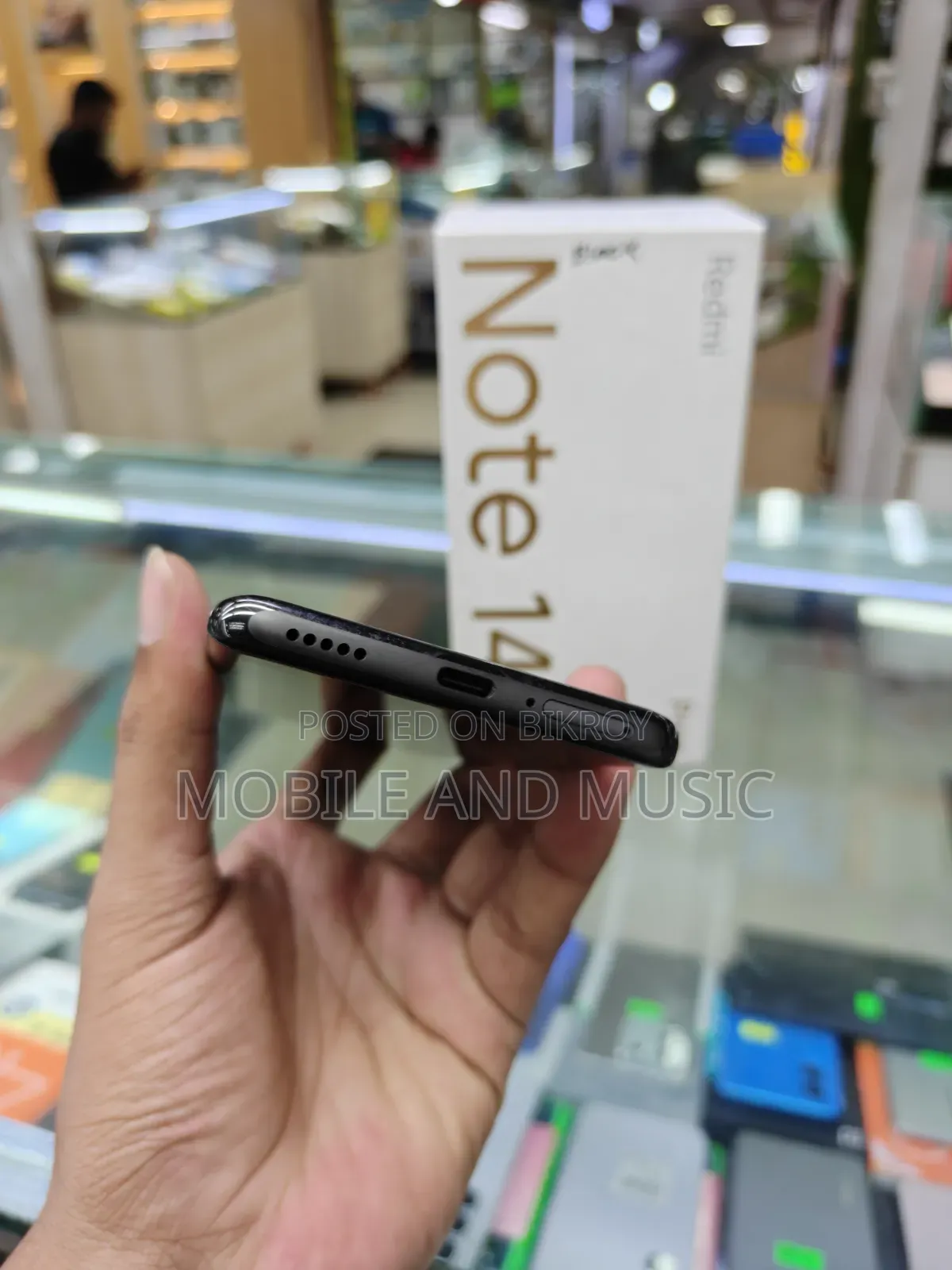 Xiaomi Redmi Note 14 Pro+ 5G ২৫৬ জিবি কালো