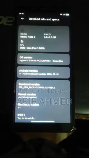 Xiaomi Redmi Note 5 Pro 64 GB Black