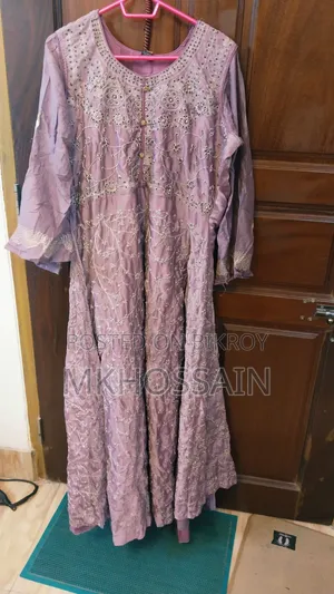 Indian Long Grown Floor Touch Dress Bikri Kora Hobe